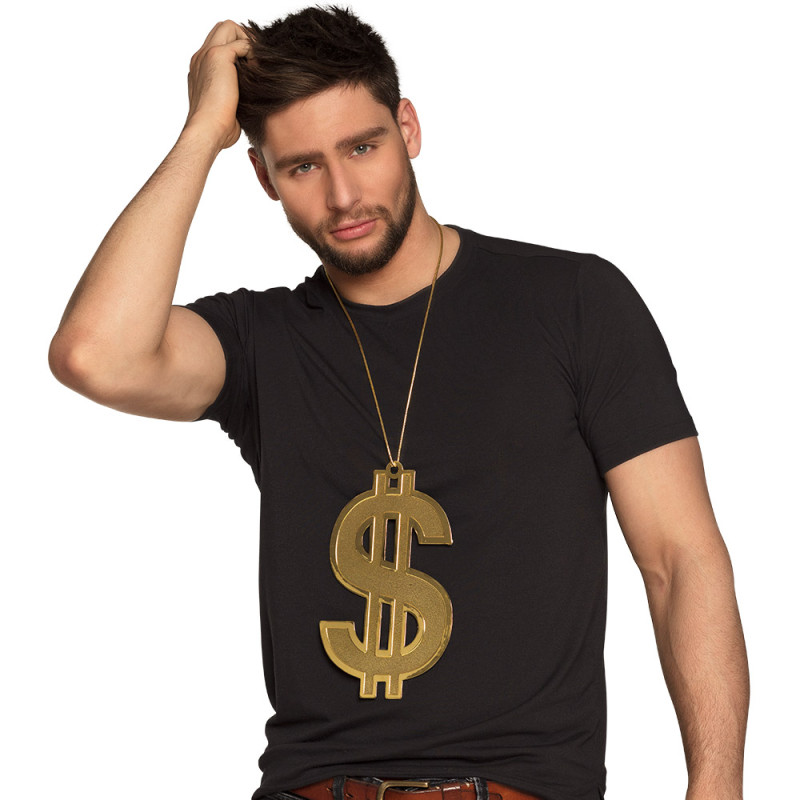 Náhrdelník Dollar XXL 24 cm