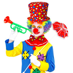 Klaunský klobouk a motýlek dětský