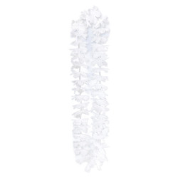 Havajský věnec bílý