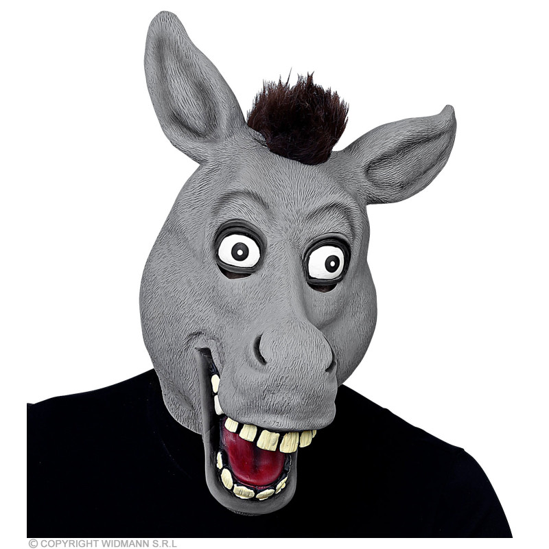 Maska osla latexová