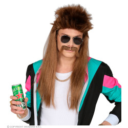 Paruka s knírem Redneck američana z 80´let