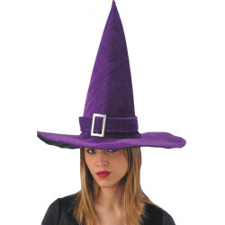 Čarodějnický klobouk fialový sameťák
