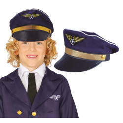 Dětská čepice pilot