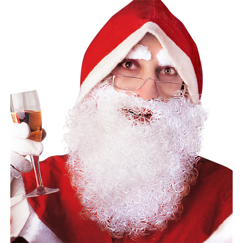 Mikulášské vousy a obočí