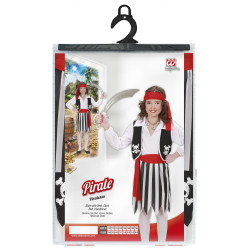 Kostým pirátka velikost 128