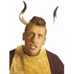 Býčí rohy na čelence