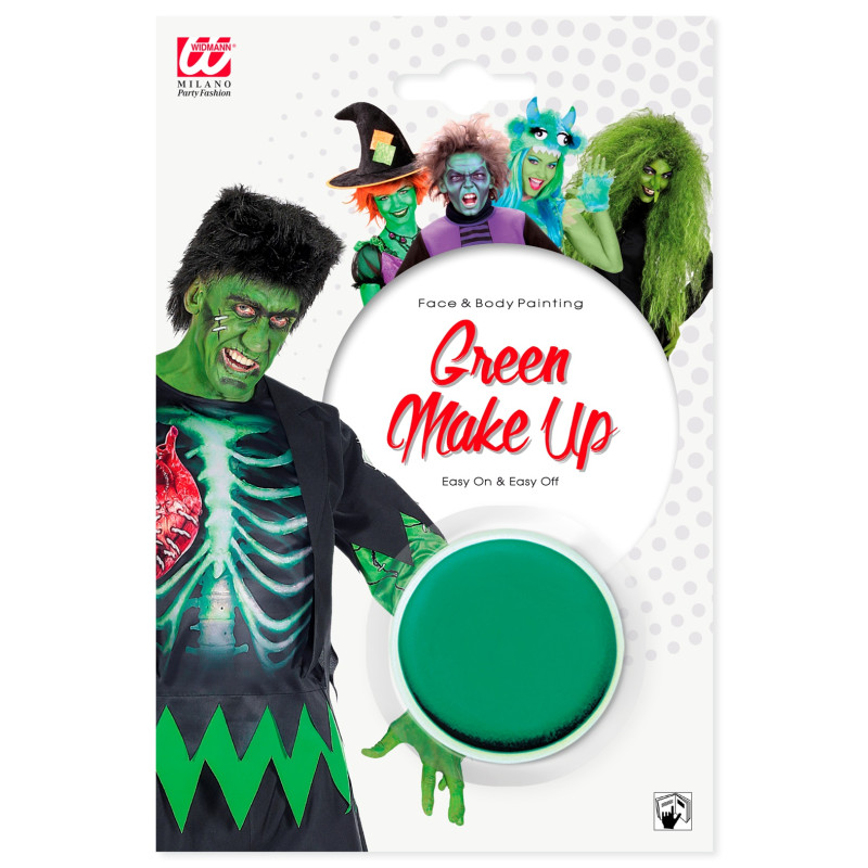 Make-up zelený v kalíšku