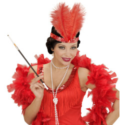 Čelenka charleston červená