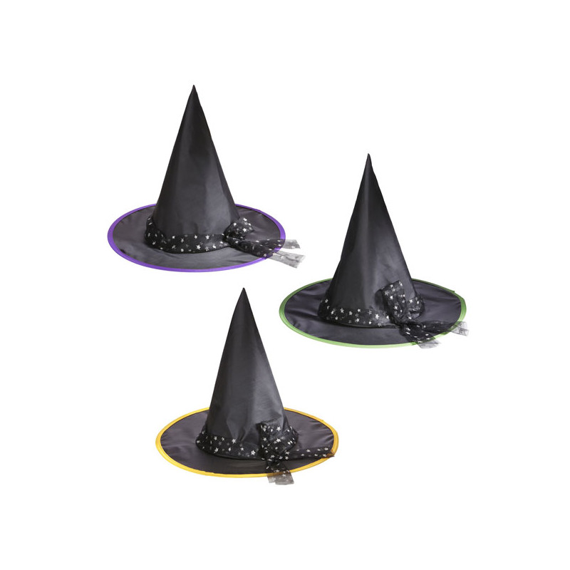 Klobouk čarodějnický dětský se stuhou