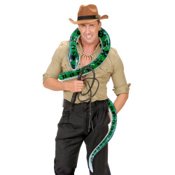 Zelený nafukovací had 152 cm