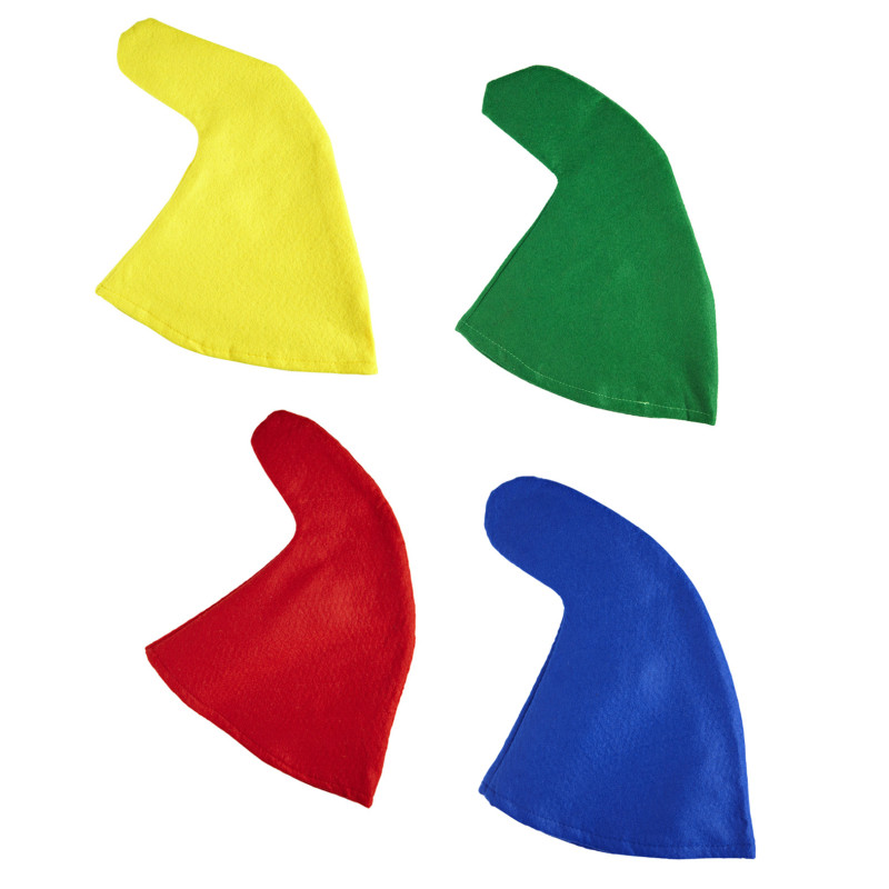 Čepice trpaslík barevná