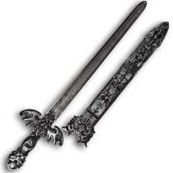 Meč s pochvou středověký