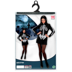 Dámský kostým skeleton velikost M