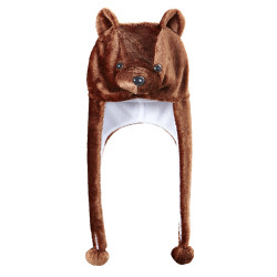 Čepice medvěd látková