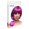 Paruka fialové mikádo s ofinou