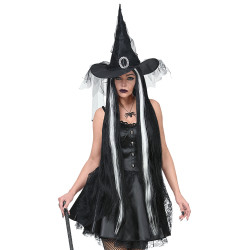 Čarodějnická paruka dlouhá