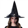 Čarodějnický klobouk černý luxus