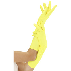 Rukavičky žluté neonové