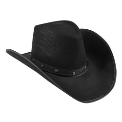 Klobouk kovboj černý