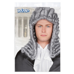 Paruka soudce šedivá historická