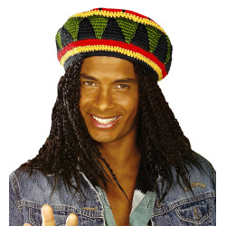 Čepice reggae rasta