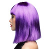 Paruka neonově fialová dámská Dance