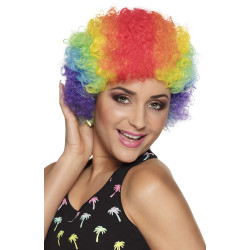 Paruka klaun multikolor