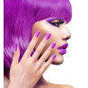 Nehty fialové neonové