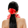 Květina do vlasů červená
