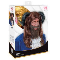 Paruka Pan (Faun) s rohy