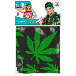 Šátek s potiskem marihuana