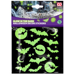 Halloweenské samolepky 21x15 cm