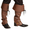 Návlek na boty historický hnědý