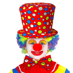 Klaunský klobouk a motýlek dětský