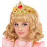 Zlatá čelenka princezny s kamínky