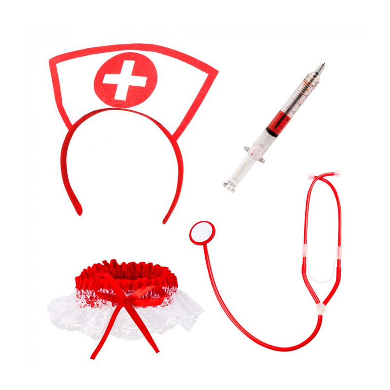 Sada sestřička se stetoskopem