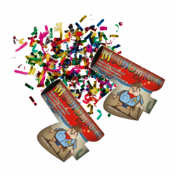 Konfety párty pistole 4 ks