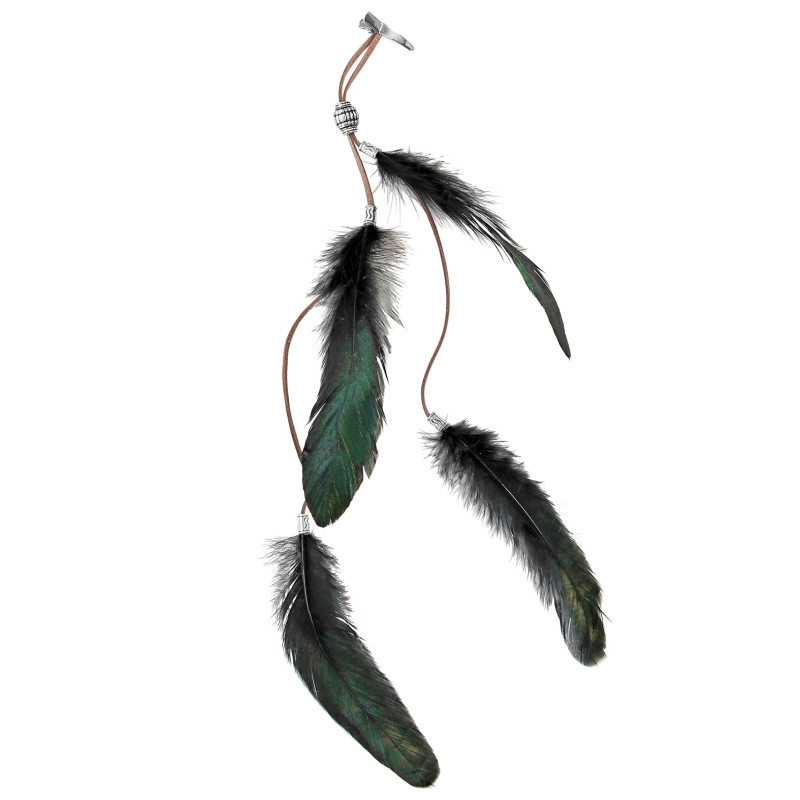 Peříčka do vlasů na klip