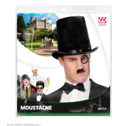 Knír černý Chaplin