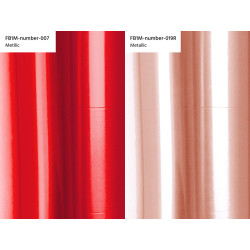 Foliová číslice- 3 červená -86 cm