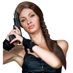 Paruka dámská Lara hnědá