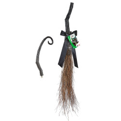 Čarodějnické koště přirozený vzhled 95 cm