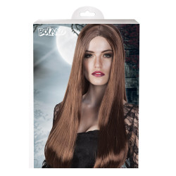 Čarodějnická paruka hnědá