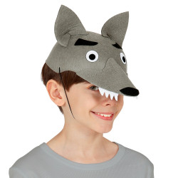 Čepička vlk plstěná