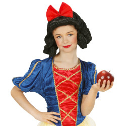 Červená mašle na čelence