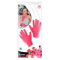 Rukavičky růžové krátké