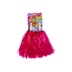 2ks neonově růžových pom pomů