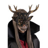Maska démon s jelením parožím