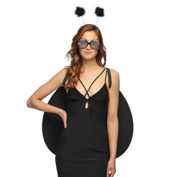 Souprava beruška křídla, brýle a tykadla