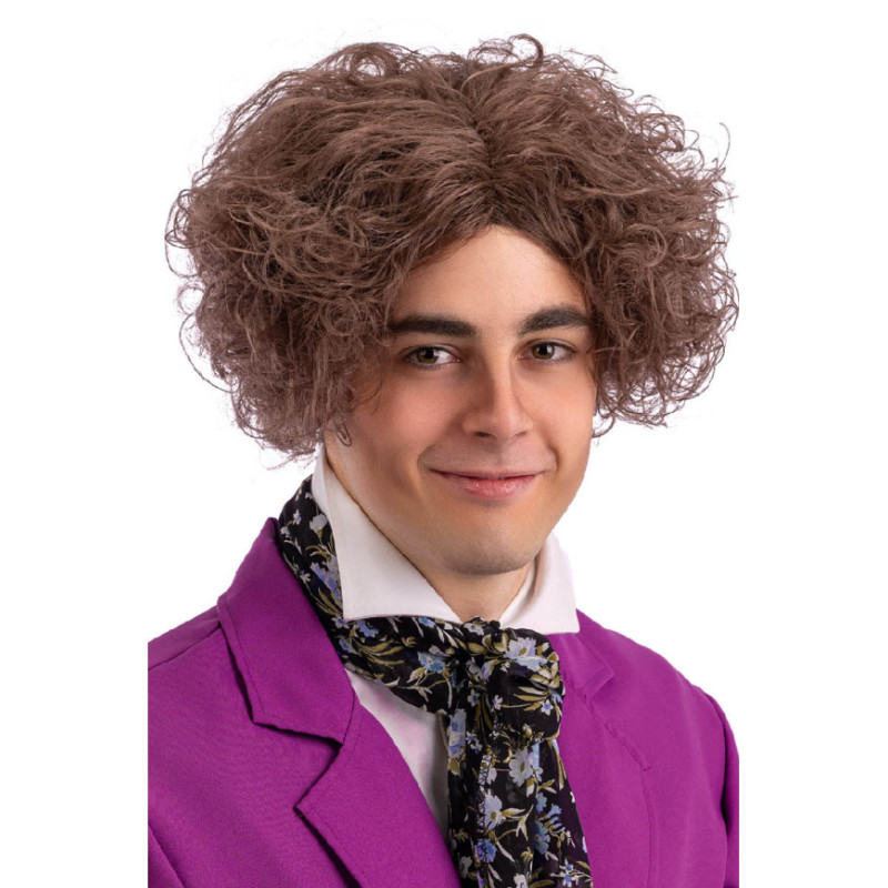 Hnědá pánská paruka Willy